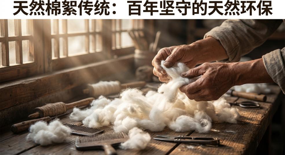 天然棉絮传统：百年坚守的天然环保秘密