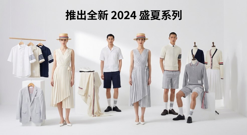 Thom Browne 推出全新 2024 盛夏系列