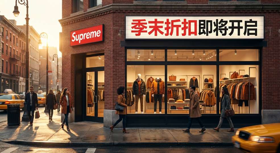 Supreme 季末折扣即将开启