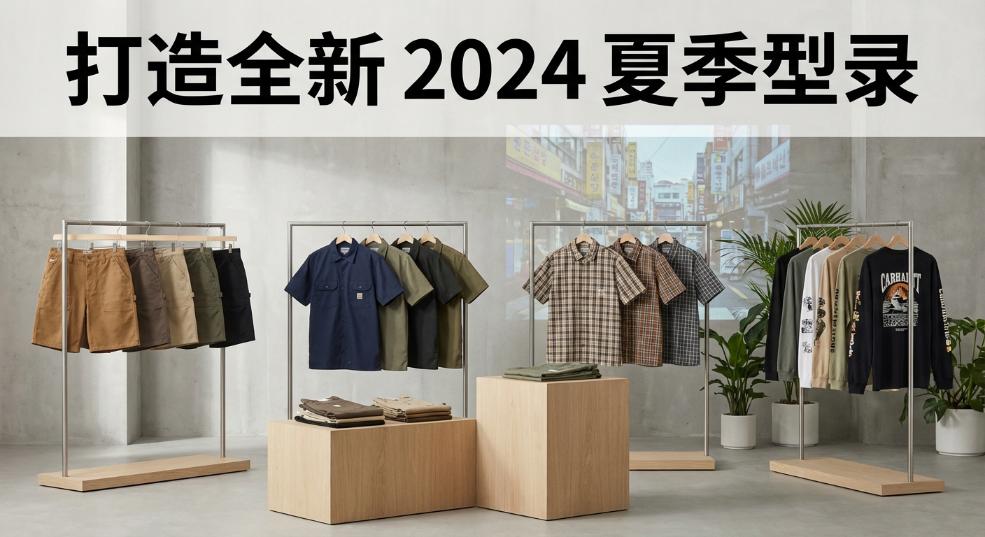 Carhartt WIP 打造全新 2024 夏季 Essentials 型录
