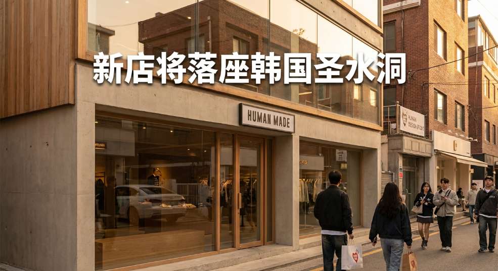 HUMAN MADE 新店将落座韩国圣水洞