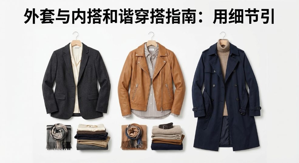 外套与内搭和谐穿搭指南：用细节引领时尚潮流