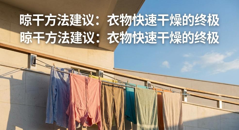 晾干方法建议：衣物快速干燥的终极秘籍