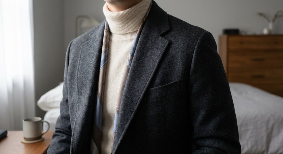 外套与内搭和谐穿搭指南：用细节引领时尚潮流第一张图