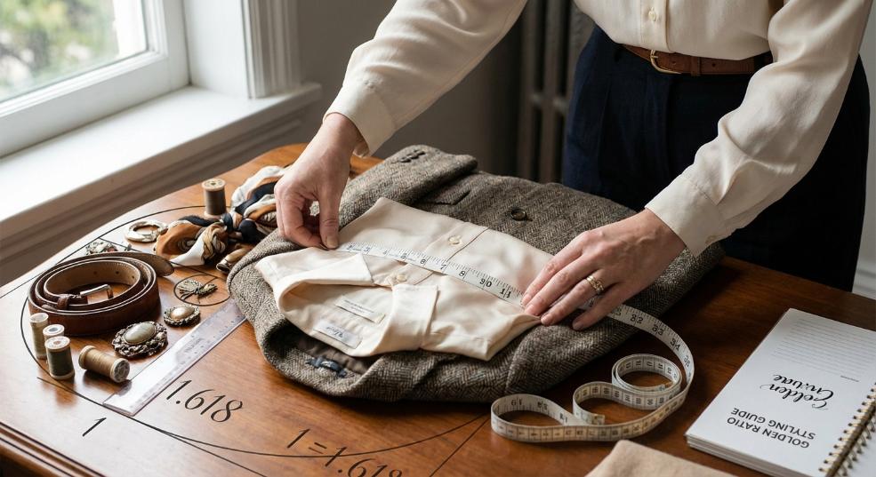 黄金分割比例：穿搭美学的秘密武器第一张图