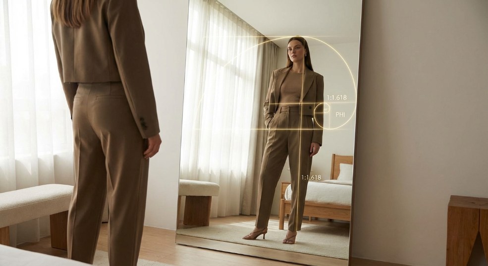 黄金分割比例：穿搭美学的秘密武器第二张图