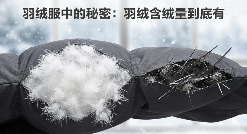 羽绒服中的秘密：羽绒含绒量到底有多重要？