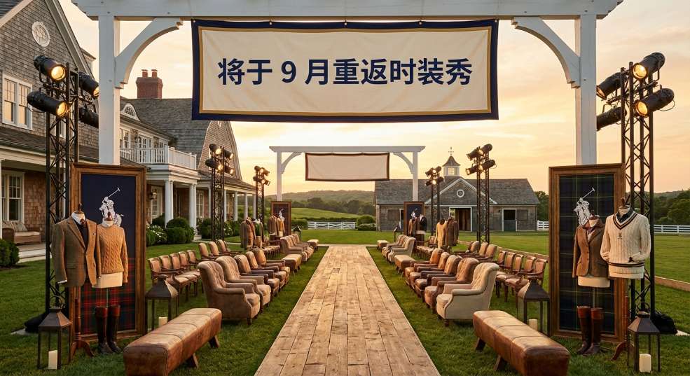 Ralph Lauren 将于 9 月重返时装秀