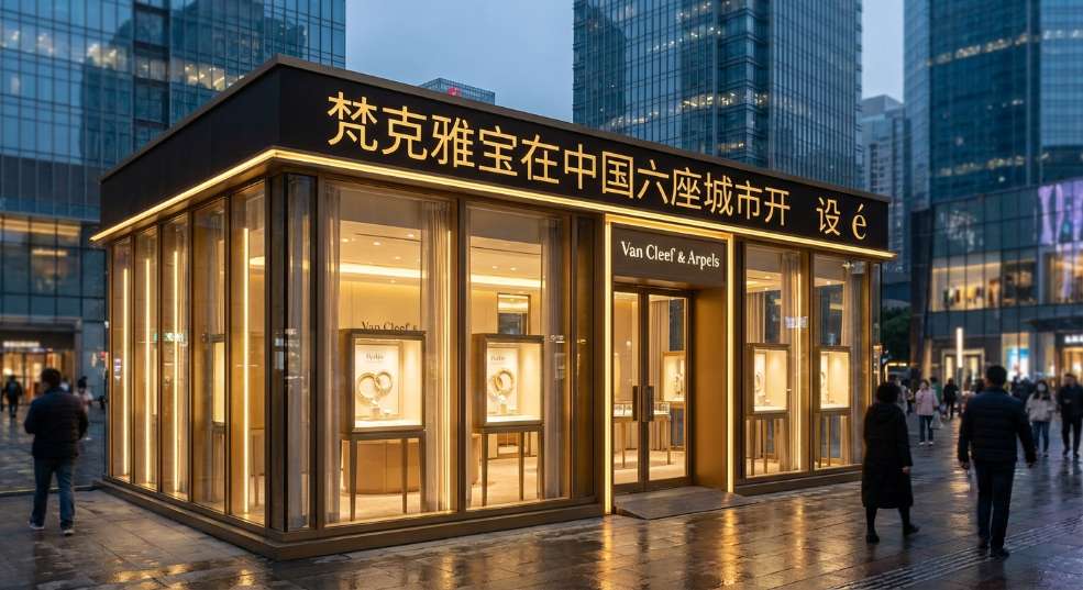 梵克雅宝在中国六座城市开设 Perlée 快闪店