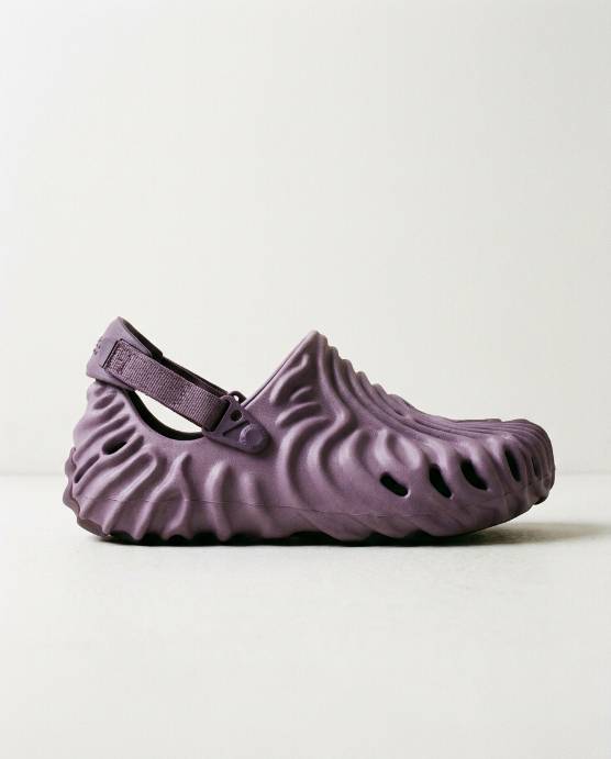 Salehe Bembury x Crocs Pollex Clog「Purple」实物曝光第二张图