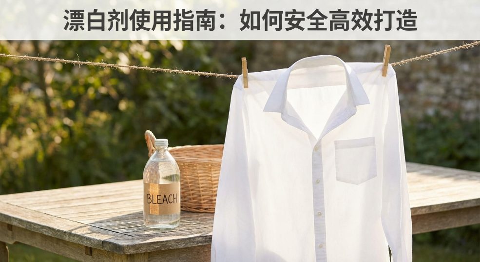 漂白剂使用指南：如何安全高效打造洁净衣物