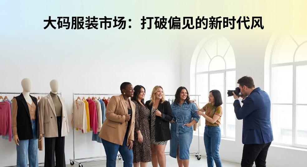大码服装市场：打破偏见的新时代风潮