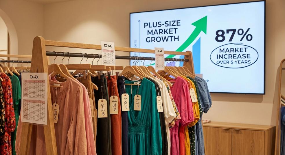 大码服装市场：打破偏见的新时代风潮第一张图