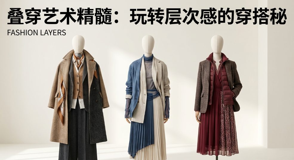 叠穿艺术精髓：玩转层次感的穿搭秘籍