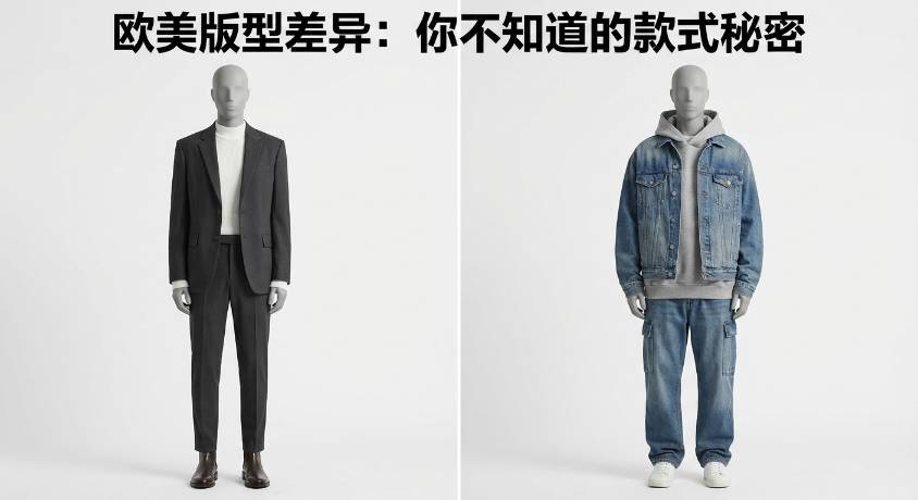 欧美版型差异：你不知道的款式秘密与选择诀窍