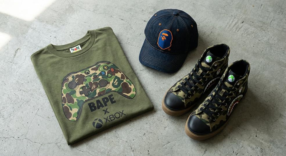 BAPE® 预告与 Xbox 最新合作第一张图