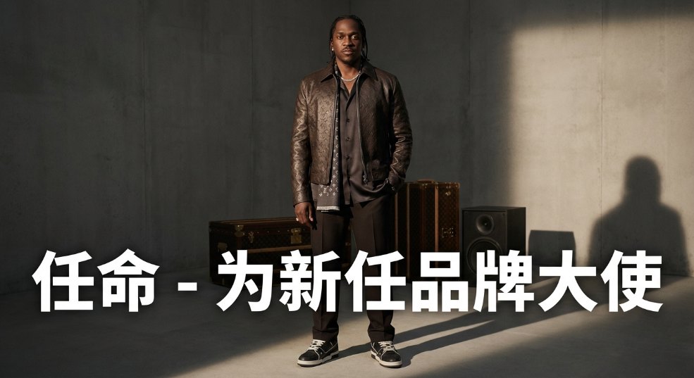 LOUIS VUITTON 任命 Pusha-T 为新任品牌大使