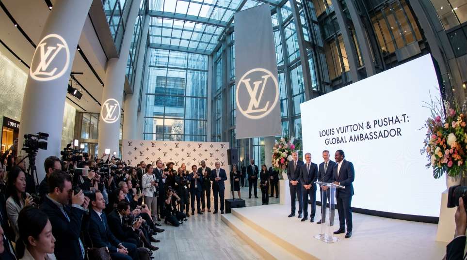 LOUIS VUITTON 任命 Pusha-T 为新任品牌大使第二张图