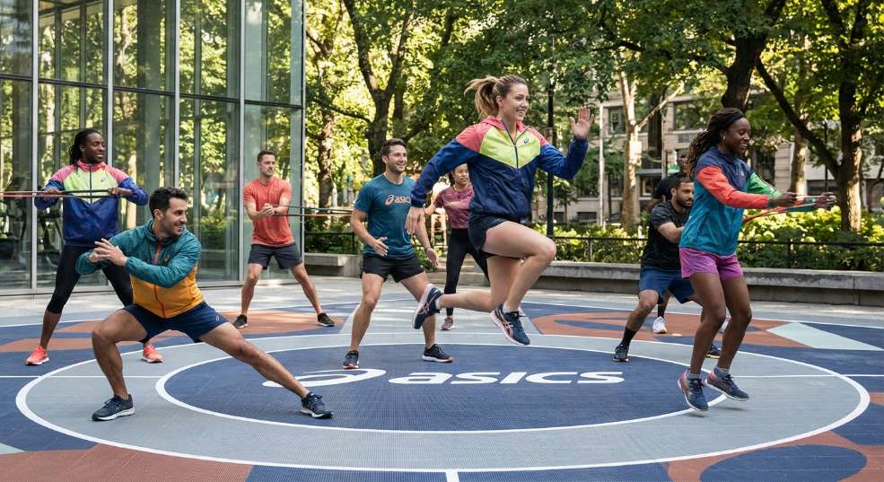 ASICS 亚瑟士打造「向心运动场」第一张图