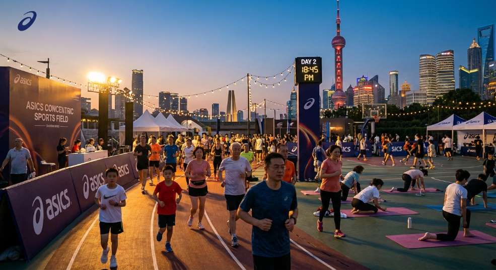 ASICS 亚瑟士打造「向心运动场」第二张图