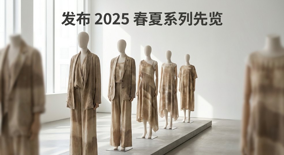 JiyongKim 发布 2025 春夏系列先览