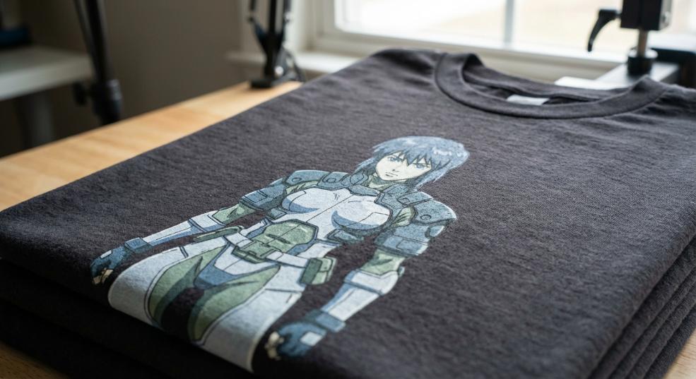 GU 即将推出《攻壳机动队》合作系列第一张图