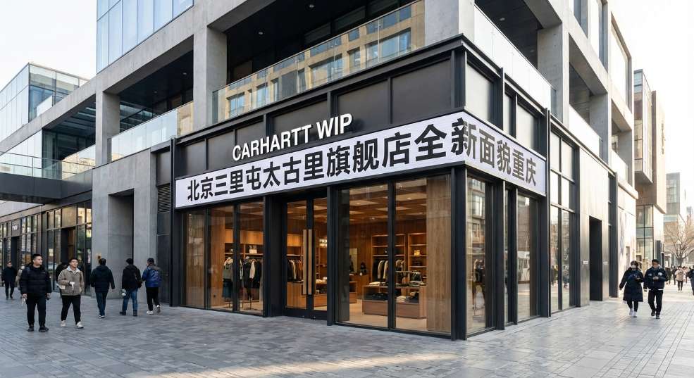 Carhartt WIP 北京三里屯太古里旗舰店全新面貌重新开业