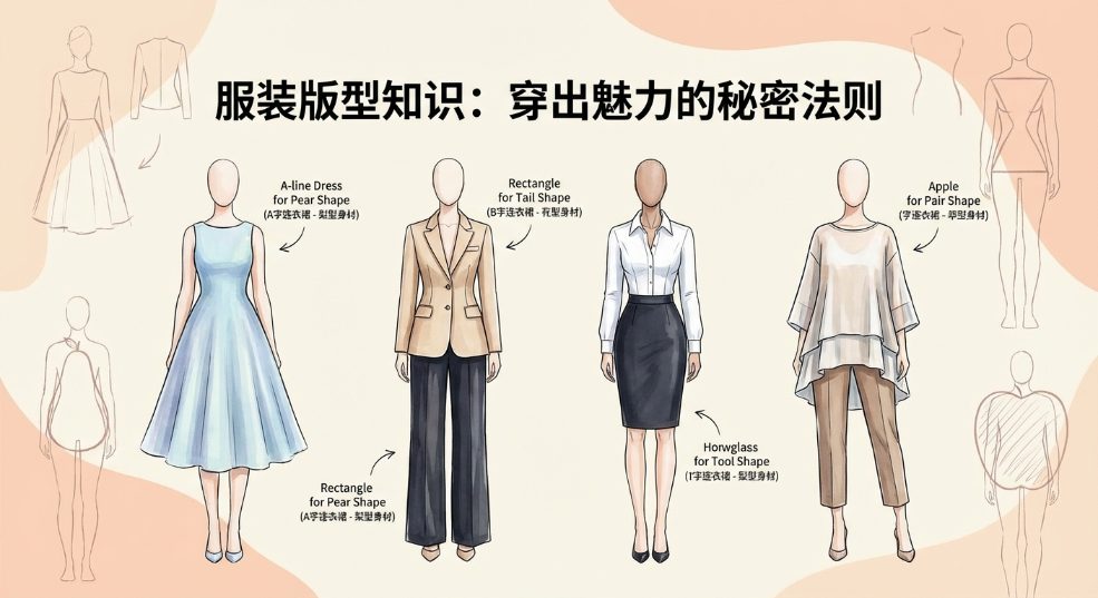 服装版型知识：穿出魅力的秘密法则