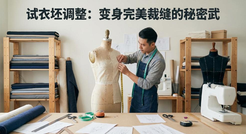 试衣坯调整：变身完美裁缝的秘密武器