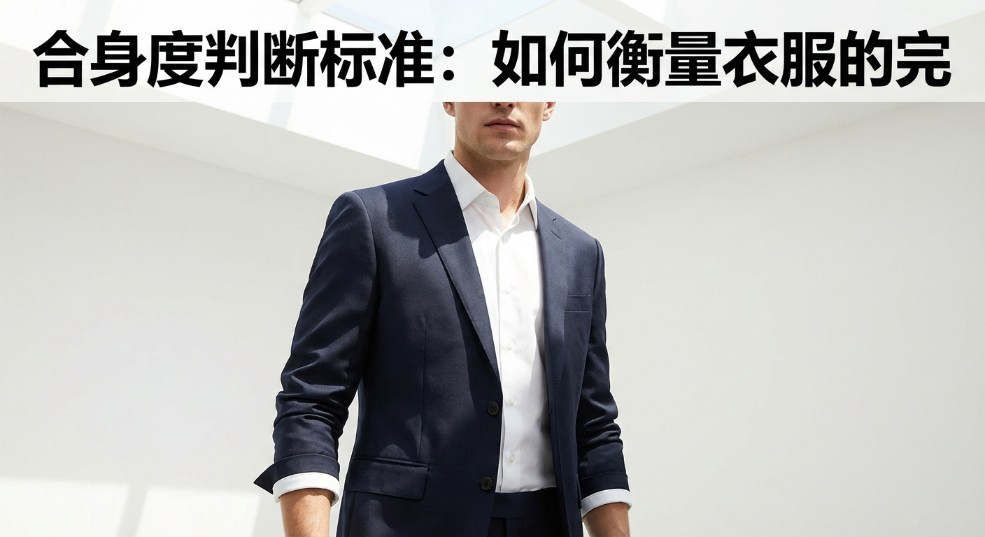 合身度判断标准：如何衡量衣服的完美贴合