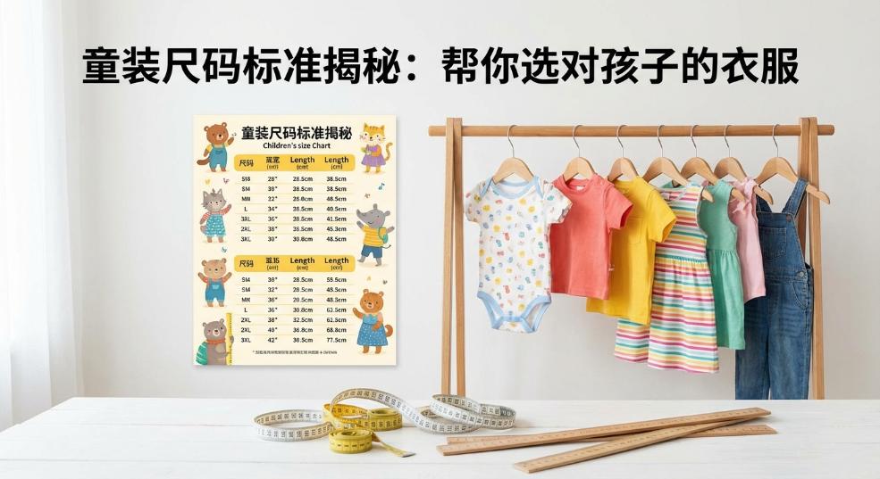 童装尺码标准揭秘：帮你选对孩子的衣服指南