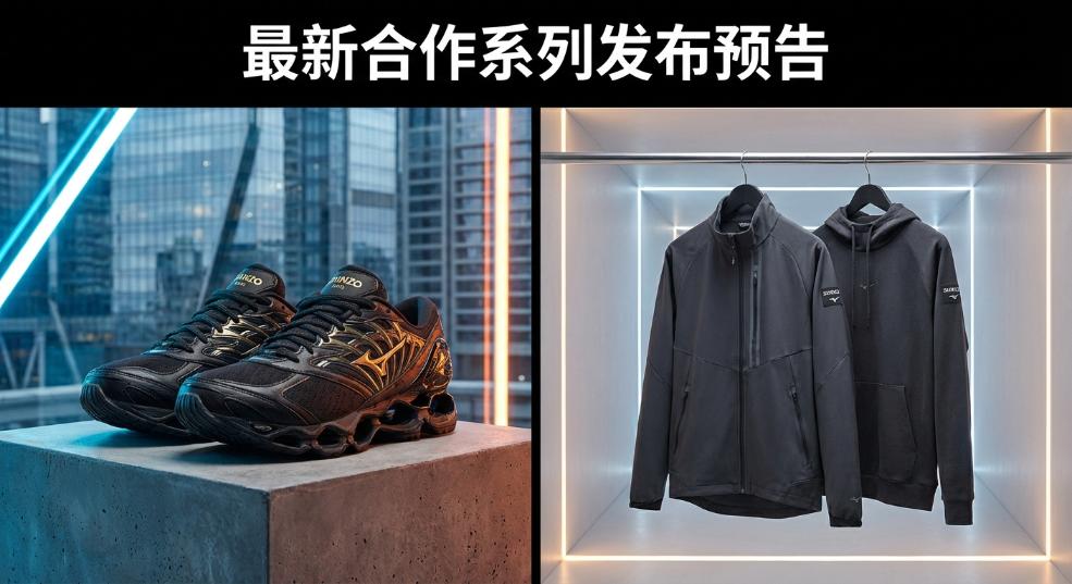 SHINZO Paris x MIZUNO 最新合作系列发布预告