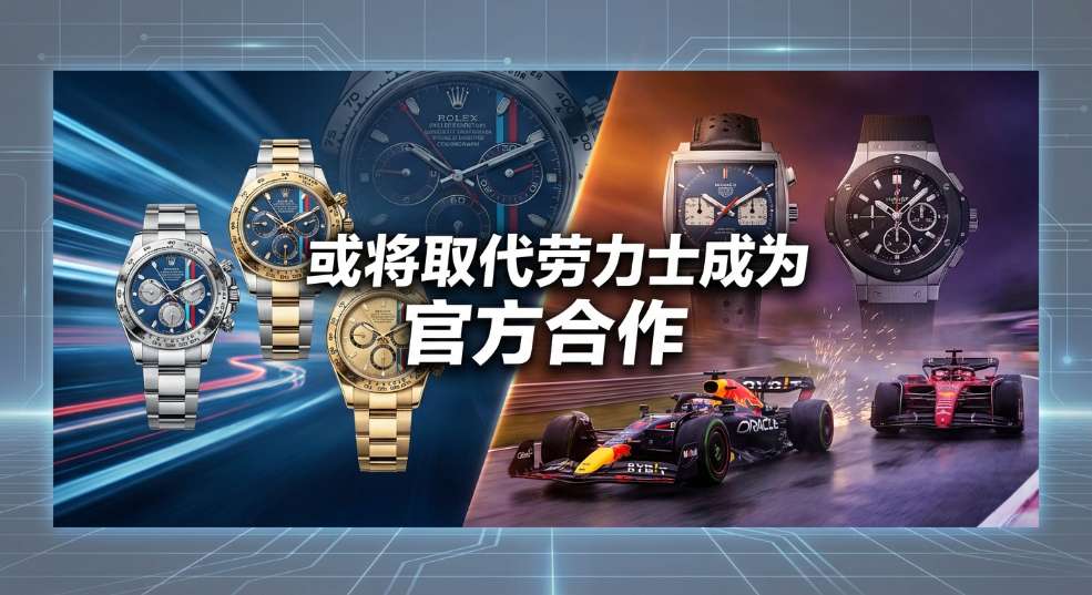 LVMH 或将取代劳力士成为 F1 官方合作伙伴