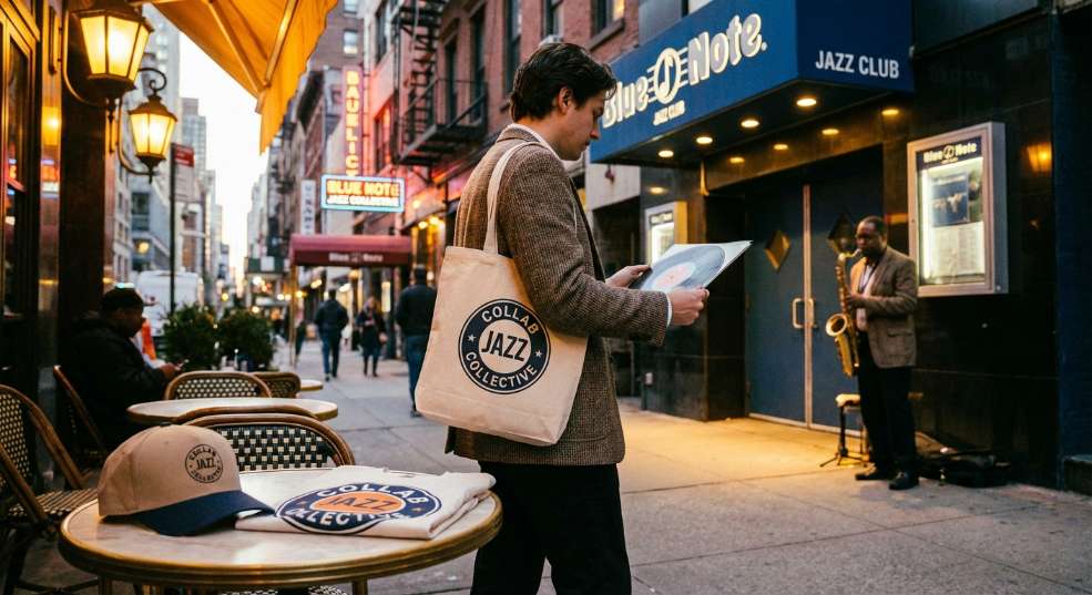 BEAMS T x Blue Note Tokyo x BOOKWORKS 三方联名释出第二张图