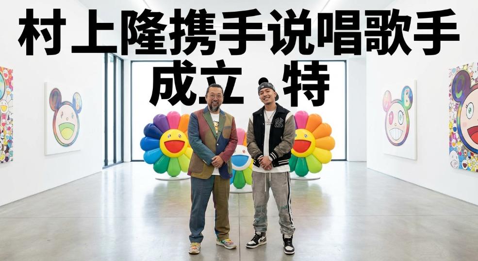 村上隆携手说唱歌手 JP THE WAVY 成立 MNNK Bro. 特别合作单位