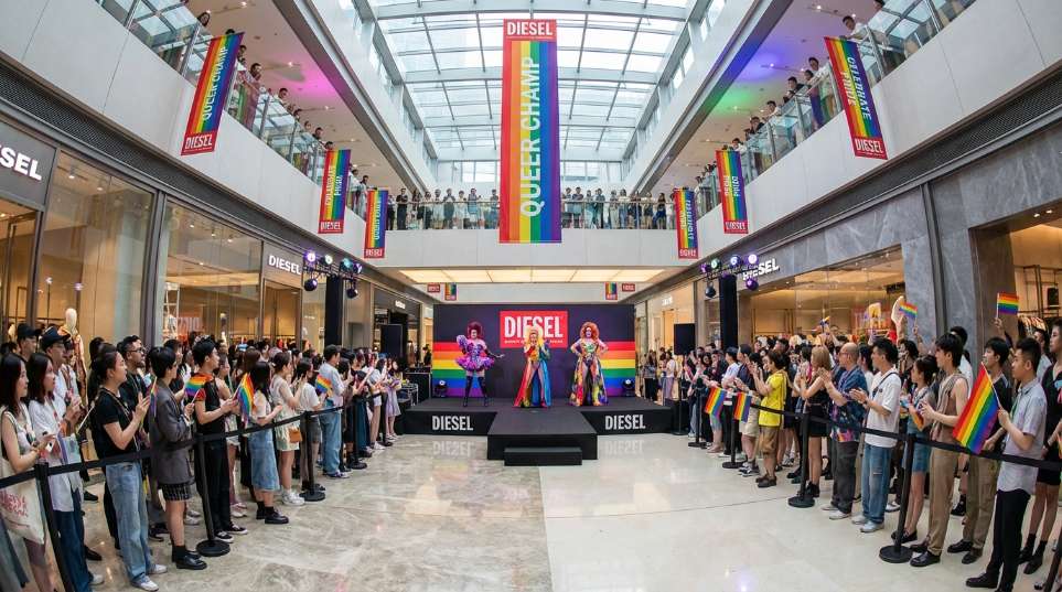 DIESEL QUEER CHAMP 在上海港汇恒隆广场举办第二张图