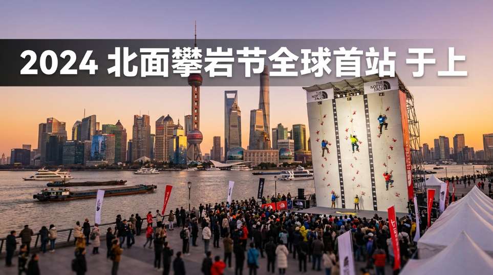 The North Face 2024 Climb Festival 北面攀岩节全球首站于上海启幕