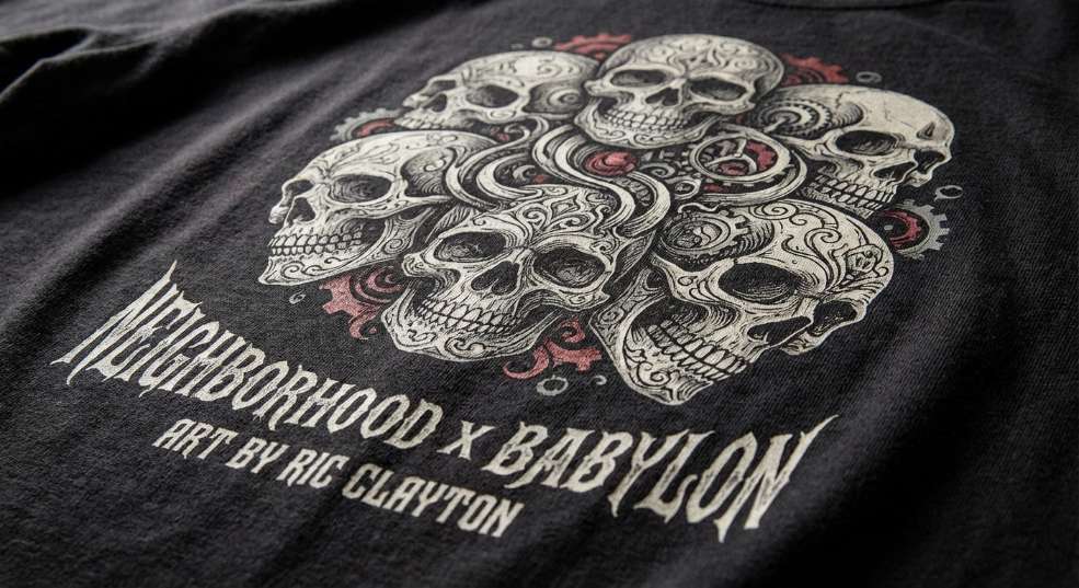 NEIGHBORHOOD®︎ x Babylon 全新合作系列释出第一张图