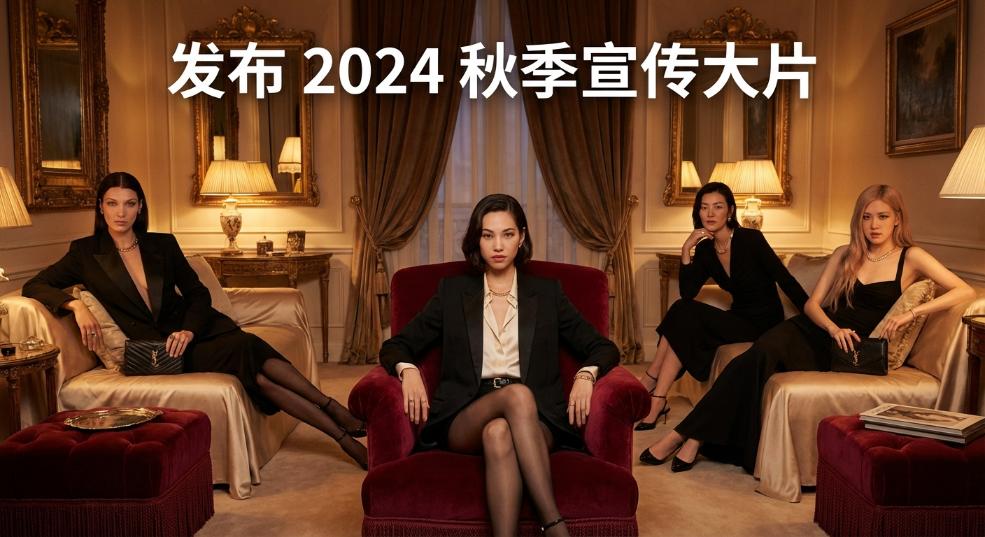 Saint Laurent 发布 2024 秋季宣传大片