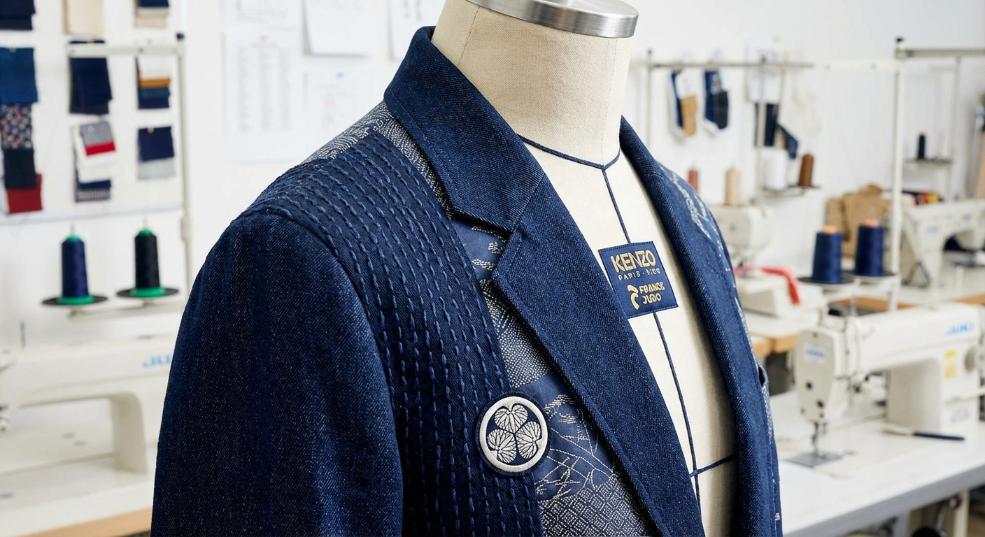 KENZO 为法国柔道队打造巴黎奥运会服装第一张图