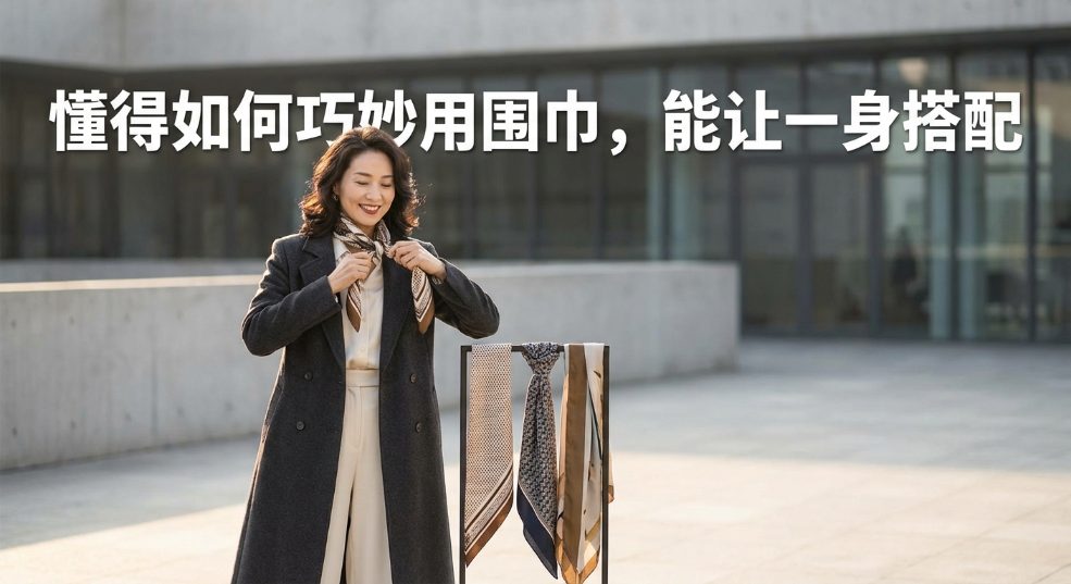 懂得如何巧妙用围巾，能让一身搭配瞬间变得高级又有个人风格。你有没有遇到过这样的困扰？明明是一条普通的