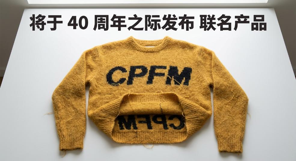 MARC JACOBS 将于 40 周年之际发布 CPFM 联名产品