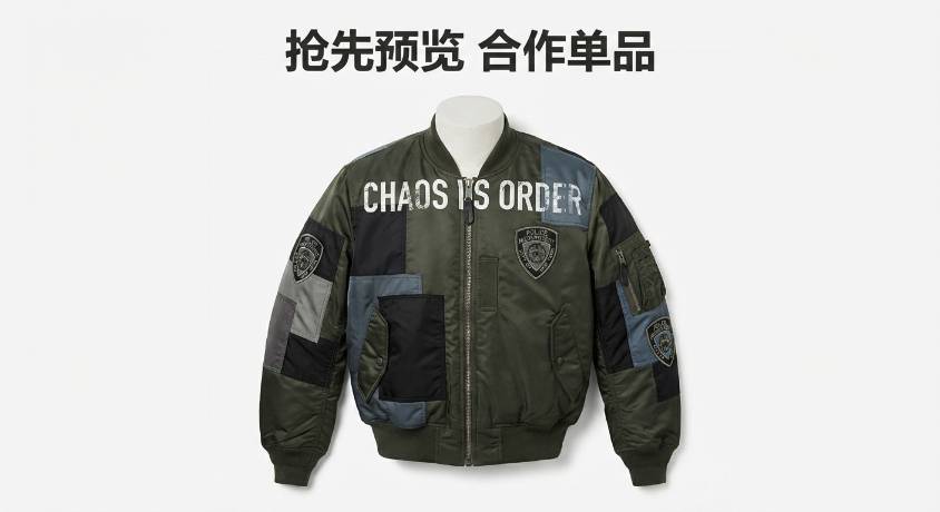 抢先预览 SLAM JAM x ALPHA INDUSTRIES 合作单品