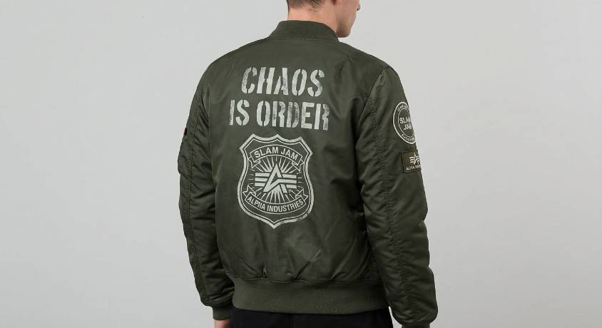 抢先预览 SLAM JAM x ALPHA INDUSTRIES 合作单品第二张图