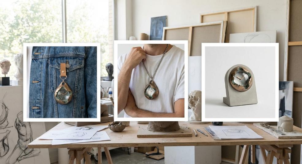 HUBLOT 宇舶表携手 Daniel Arsham 瞩目推出 ARSHAM DROPLET 怀表第二张图