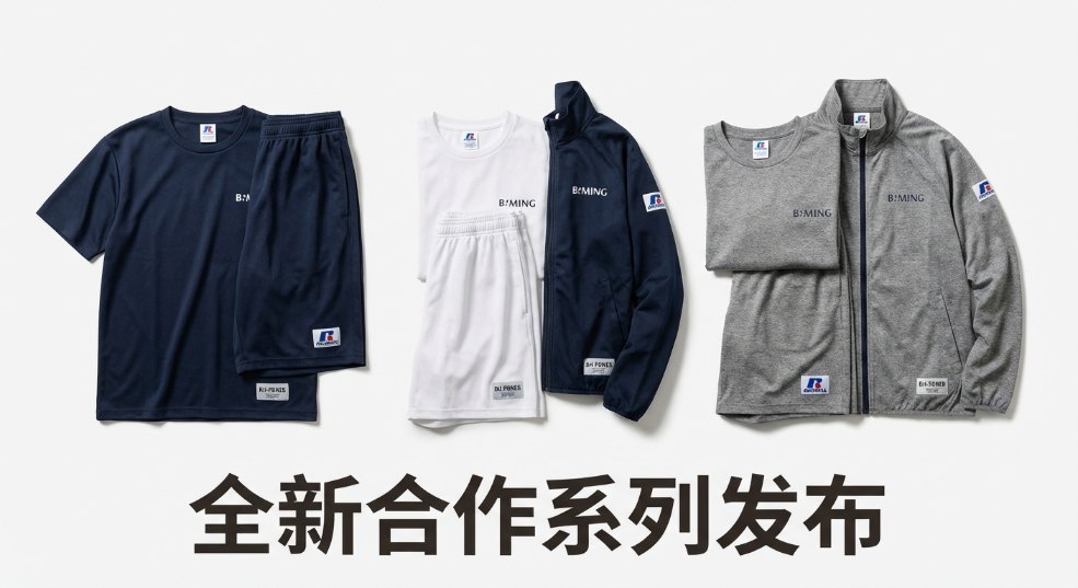 RUSSELL ATHLETIC x B:MING by BEAMS 全新合作系列发布