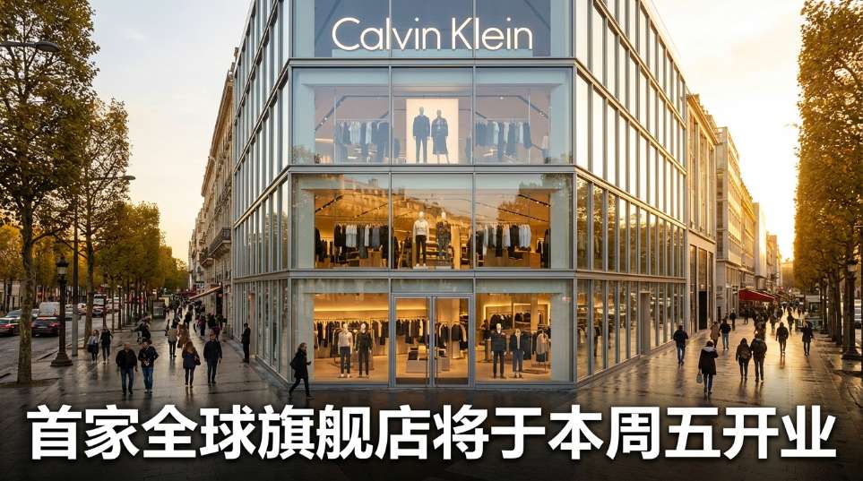 Calvin Klein 首家全球旗舰店将于本周五开业