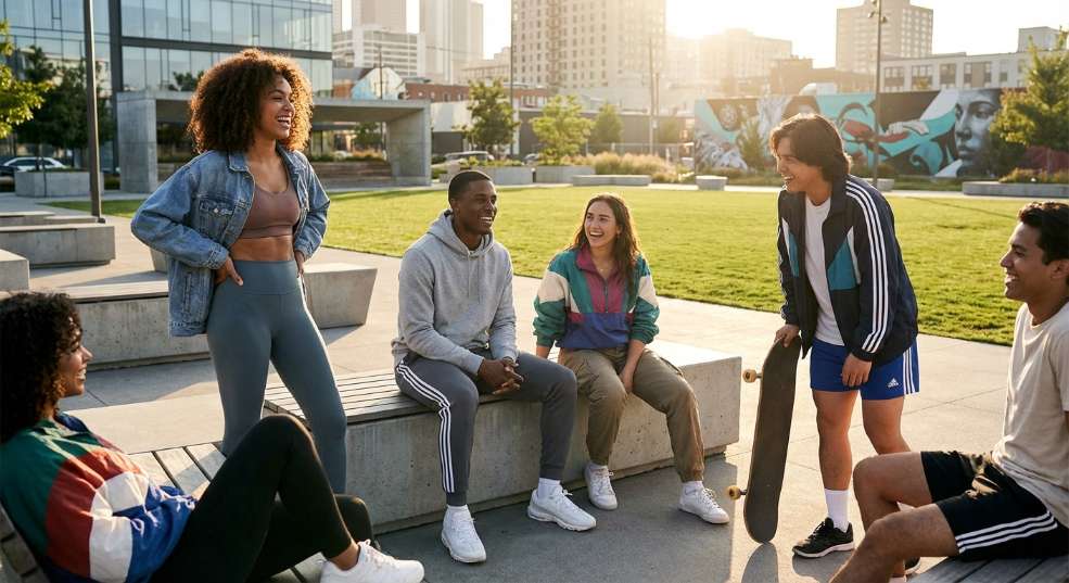 休闲运动混搭风格：你的时尚新秘籍，玩转轻松休闲与运动潮流第二张图