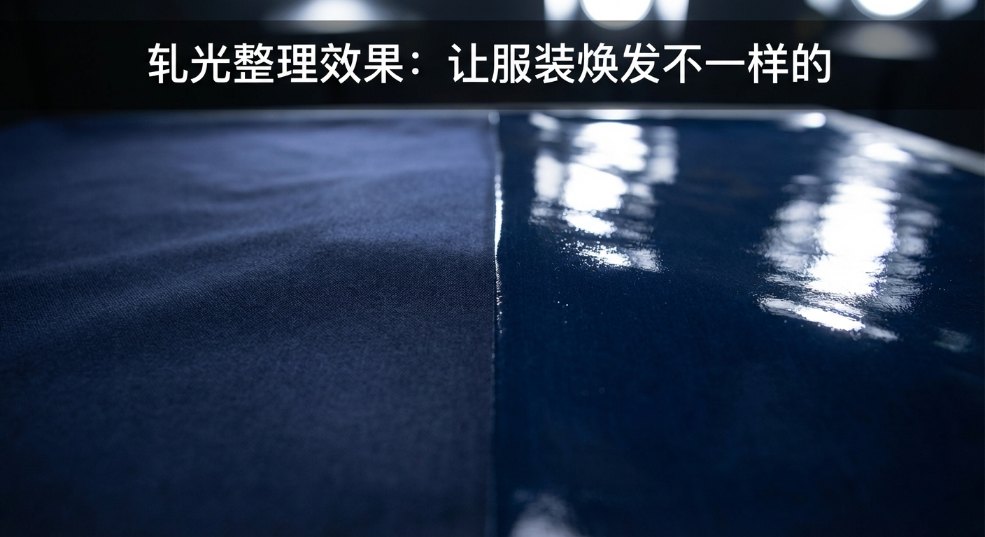 轧光整理效果：让服装焕发不一样的光彩