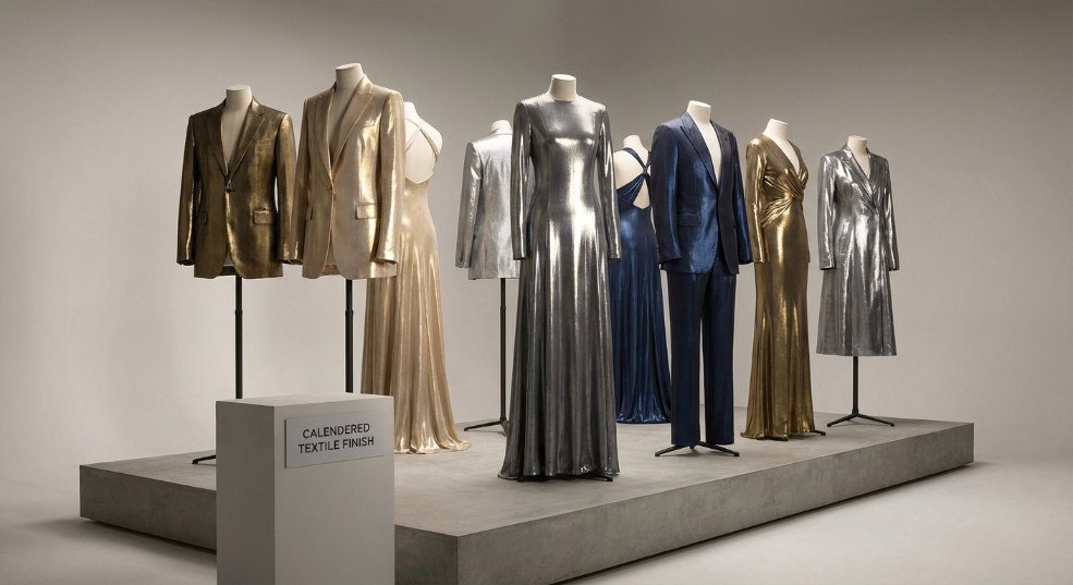 轧光整理效果：让服装焕发不一样的光彩第二张图